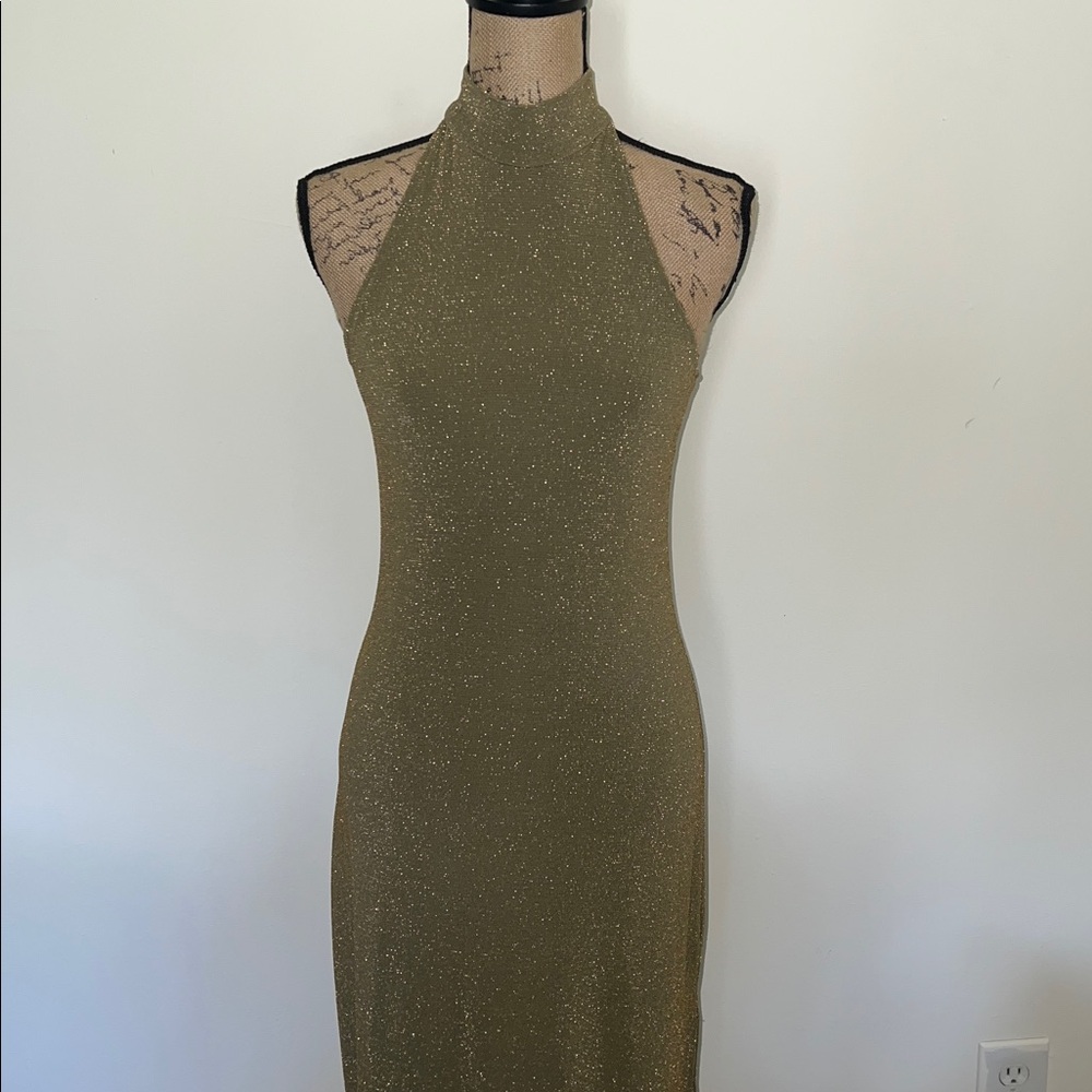 Ralph Lauren Sparkling Green Dress - Picture 3 of 8